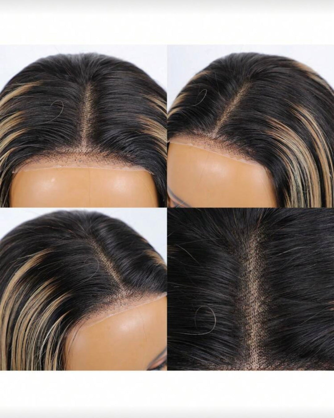 Miss Balayage Human Blend Wig – 24”